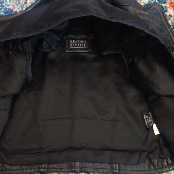 Real black leather toddler size jacket - Picture 4 of 6